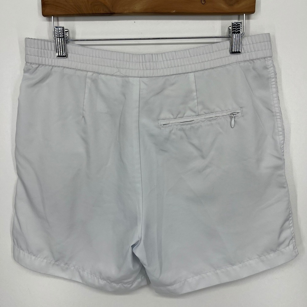 Nike Court Vintage Mens White Pleated Tennis Athletic Shorts Size Small - Picture 2 of 12